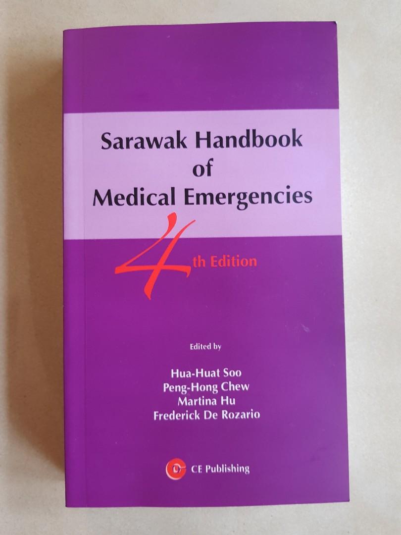 Sarawak Handbook Of Medical Emergencies Textbooks On Carousell