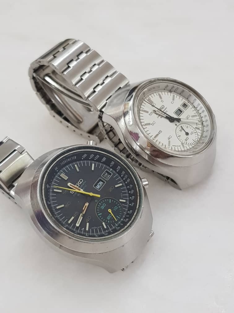 Seiko 6139 helmet vintage Men s Fashion Watches Accessories