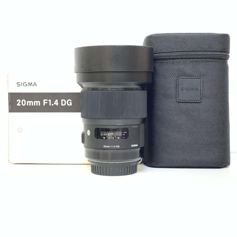 Sigma mm F1 4 Dg Hsm Art Lens Canon Ef Mount Photography On Carousell