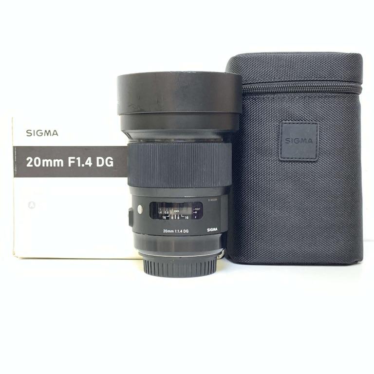 Sigma mm F1 4 Dg Hsm Art Lens Canon Ef Mount Photography On Carousell