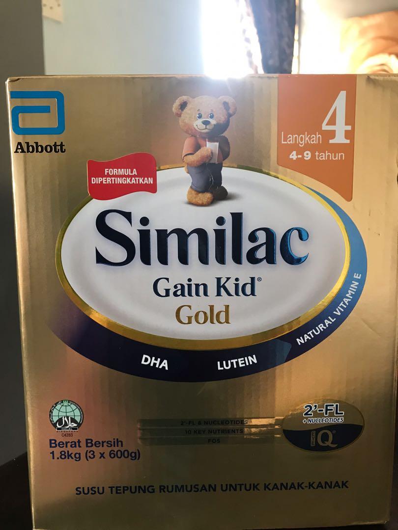 similac gain kid gold