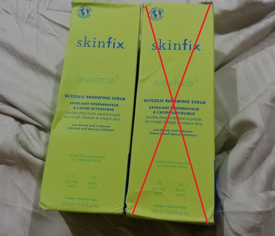 skin fix scrub