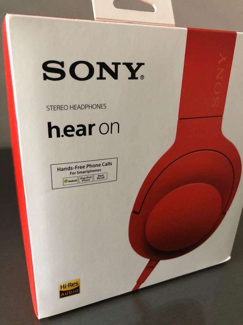 Sony MDR-100AP h.ear Headphones, Audio, Headphones & Headsets on