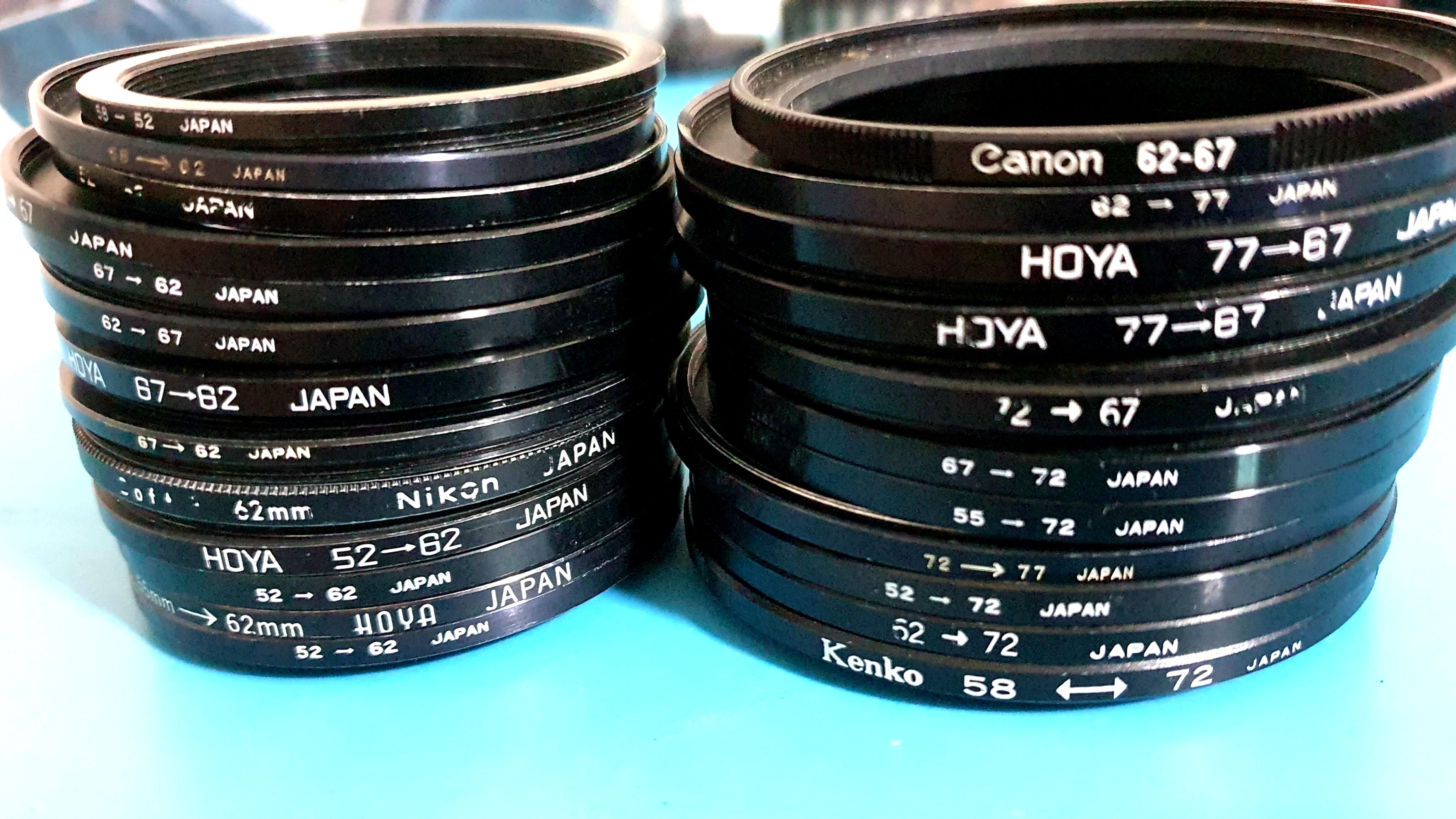 Step Up & Step Down Rings, Photography, Camera Accessories, Others on