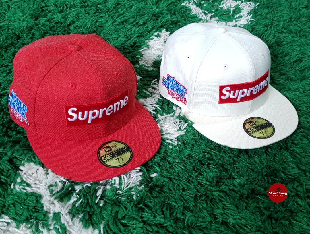 supreme world hat