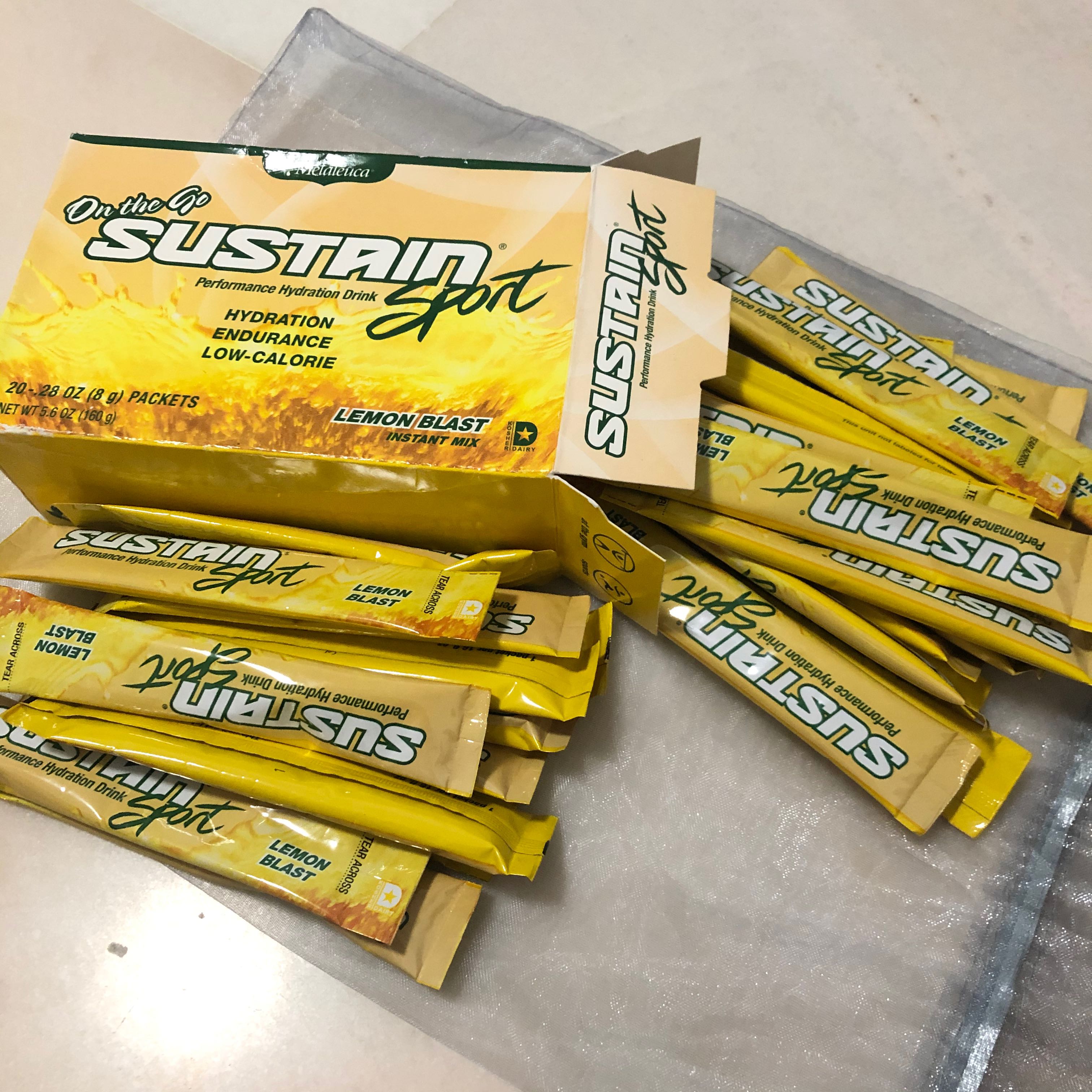 Sustain Sport Lemon BlastPerformance Hydration Drink, Health