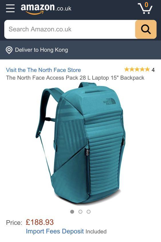 the north face access pack amazon