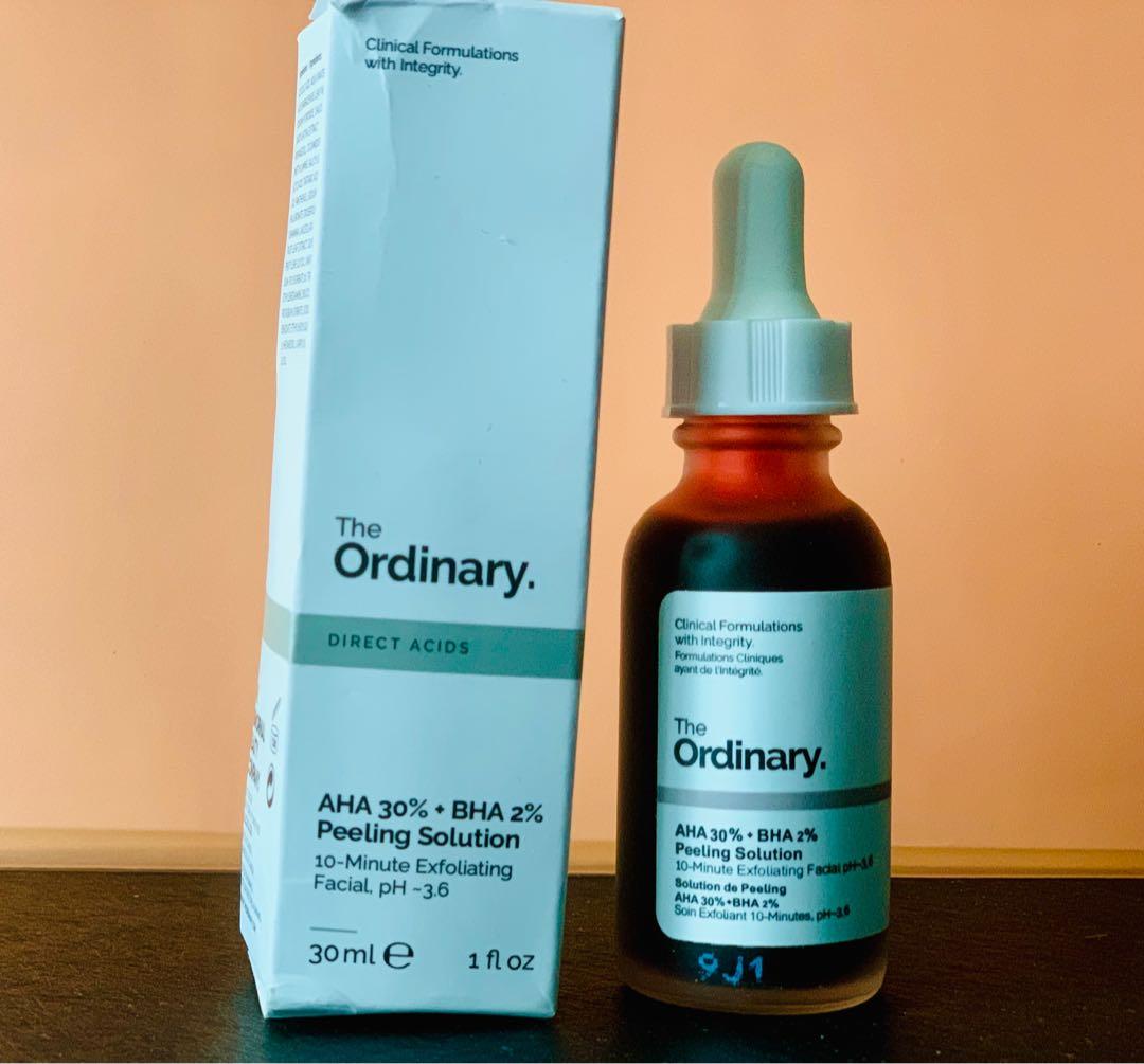 the ordinary direct acids peeling solution
