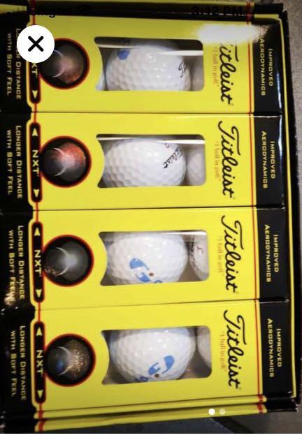 Titleist golf balls 3 clearance