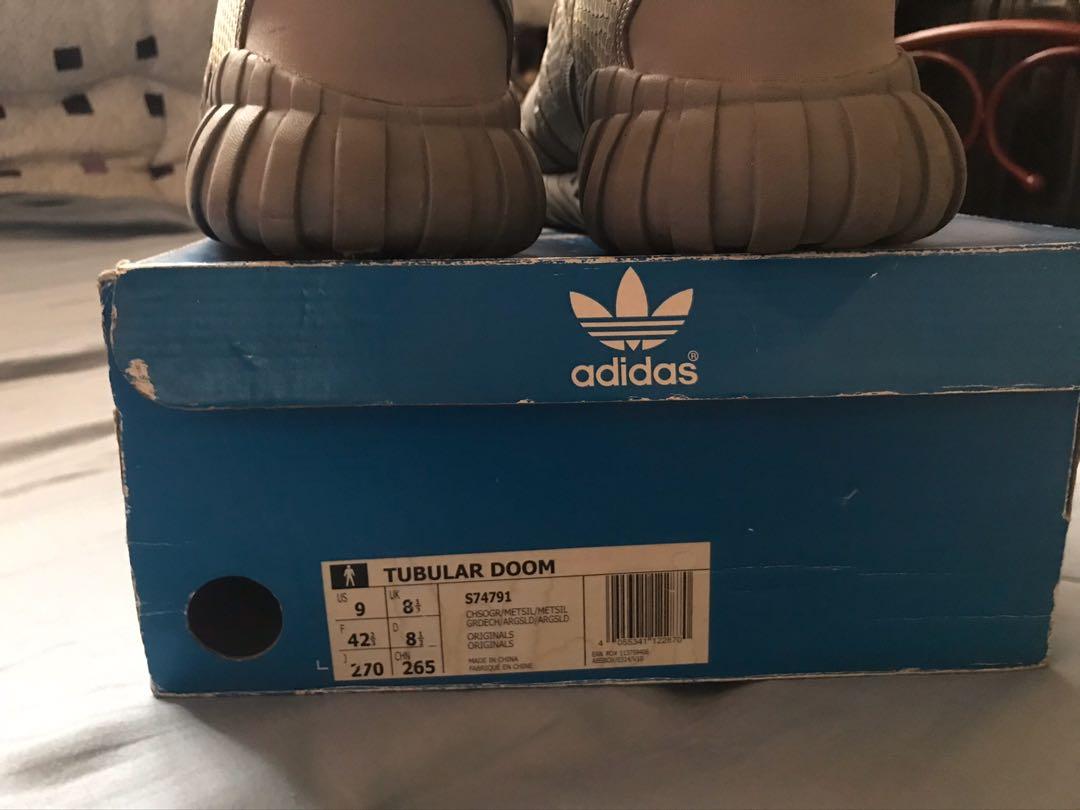 Tubular Doom Adidas(Legit) (Category: Sneakers) located in Quezon City. Submitted by drewab2 (Listing ID 1044746930, Image 3). Description: Pre -loved shoes...almost new!Invery good condition with Box!Pm for interested!.