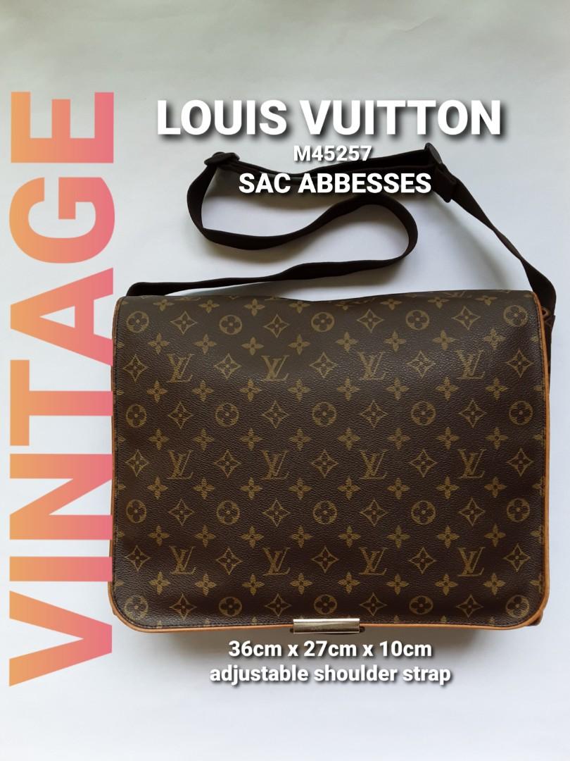 vintage lv messenger bag