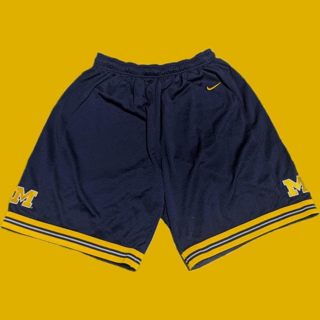 Vintage Michigan basketball shorts by NIKE