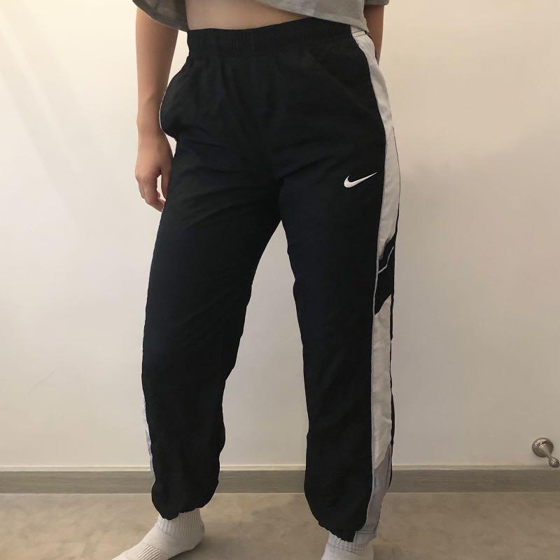 Vintage Nike Track Pants Trousers, Men's Fashion, Activewear on Carousell