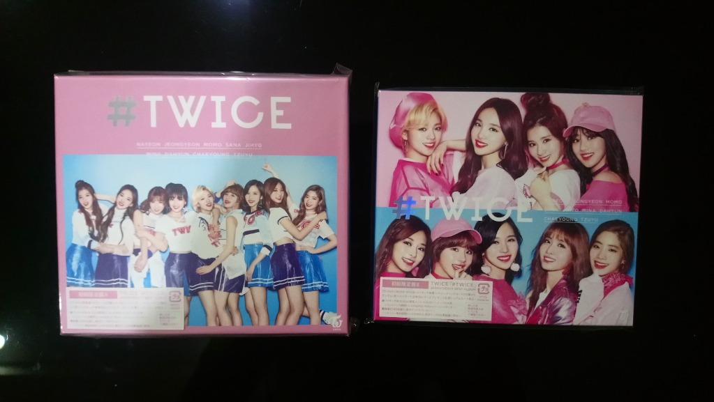 TWICE #TWICE Album Japan Press CD+ Photobook Limited Edition + Photocard