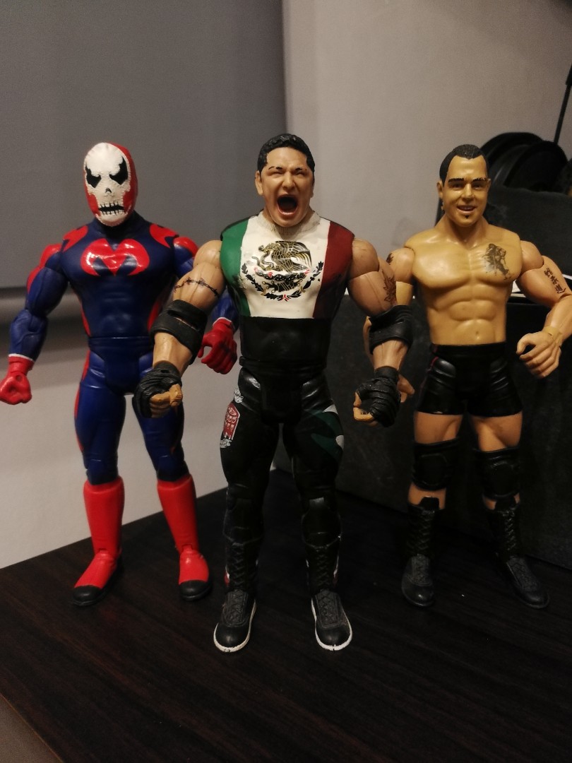 WWE Super Crazy and Santino Marella TNA Suicide Figure Hobbies