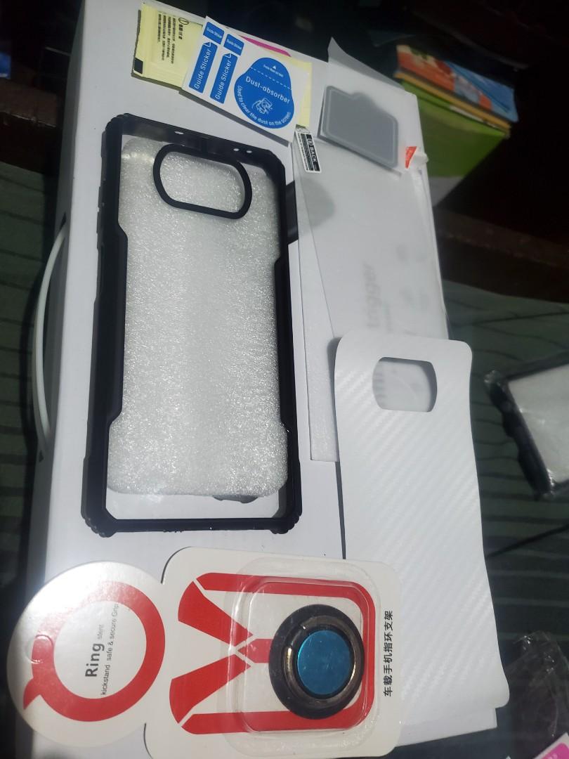 xiaomi poco x3 case, tempered glass, ring set (Category: Xiaomi) located in Quezon City. Submitted by jameshellwig1990 (Listing ID 1044780468, Image 3). Description: poco x3 set -shockproof case -tempered glass -finger ring -back case protector.