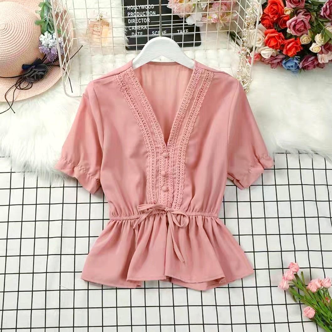 peplum pink