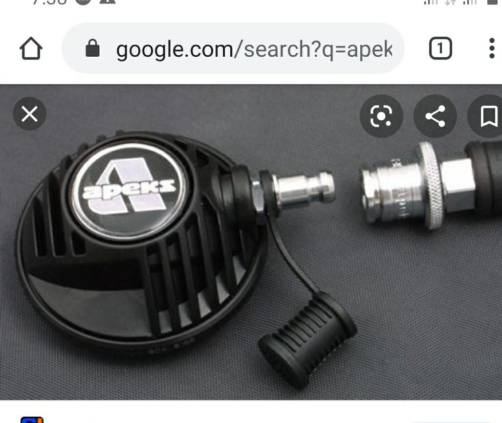 Apeks Drysuit Inflation Hose Scuba Diving Dive Dry suit, Sports