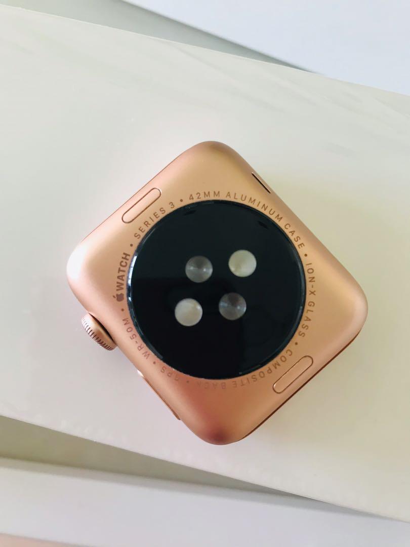 Apple watch series 3 rose gold gps only sale