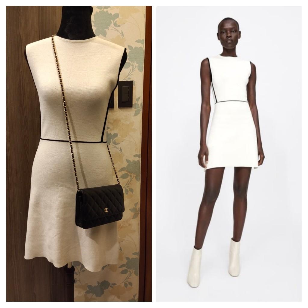 zara turtleneck dress