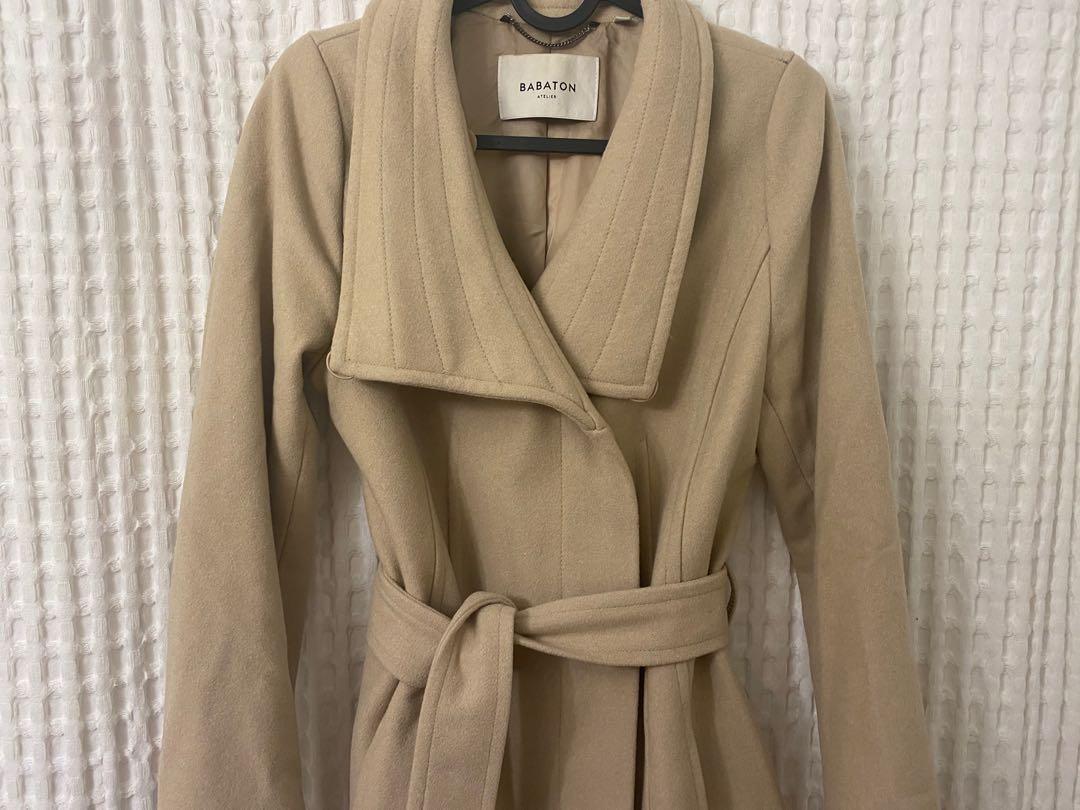 Babaton wool coat Women s Fashion Clothes on Carousell