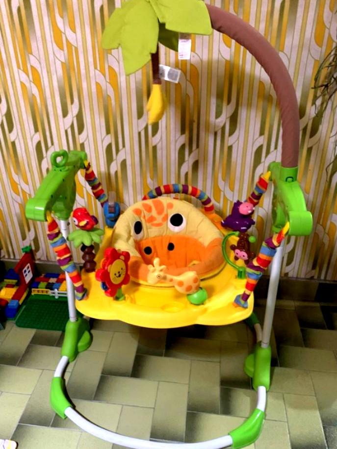 giraffe baby bouncer