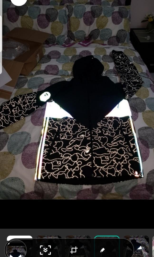 Adidas x bape snow jacket new arrivals