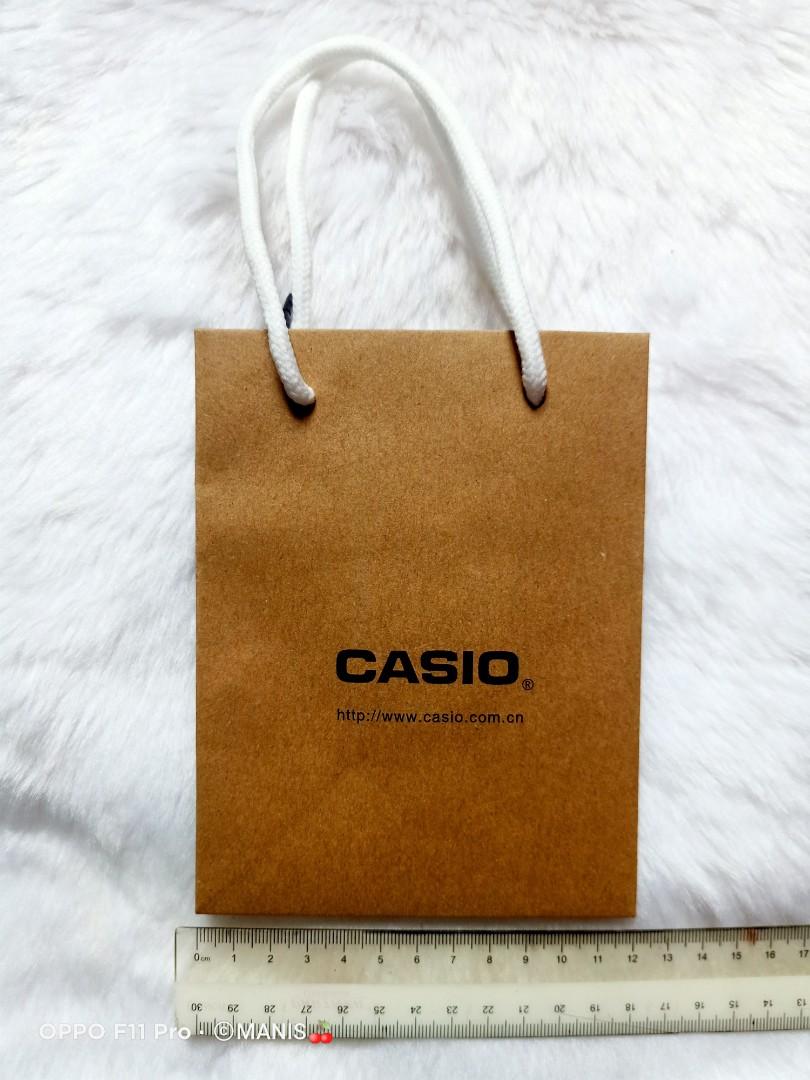 Casio paper bag outlet