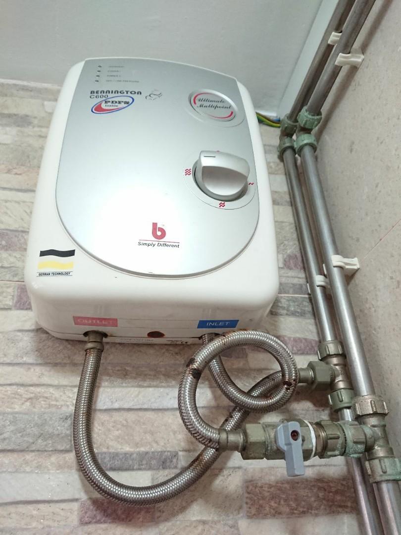 Bennington C600 Multi Point Water heater (Used), TV & Home Appliances