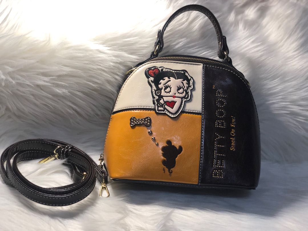 Betty Boop 3way bag (hand/sling/backpack), Women's Fashion