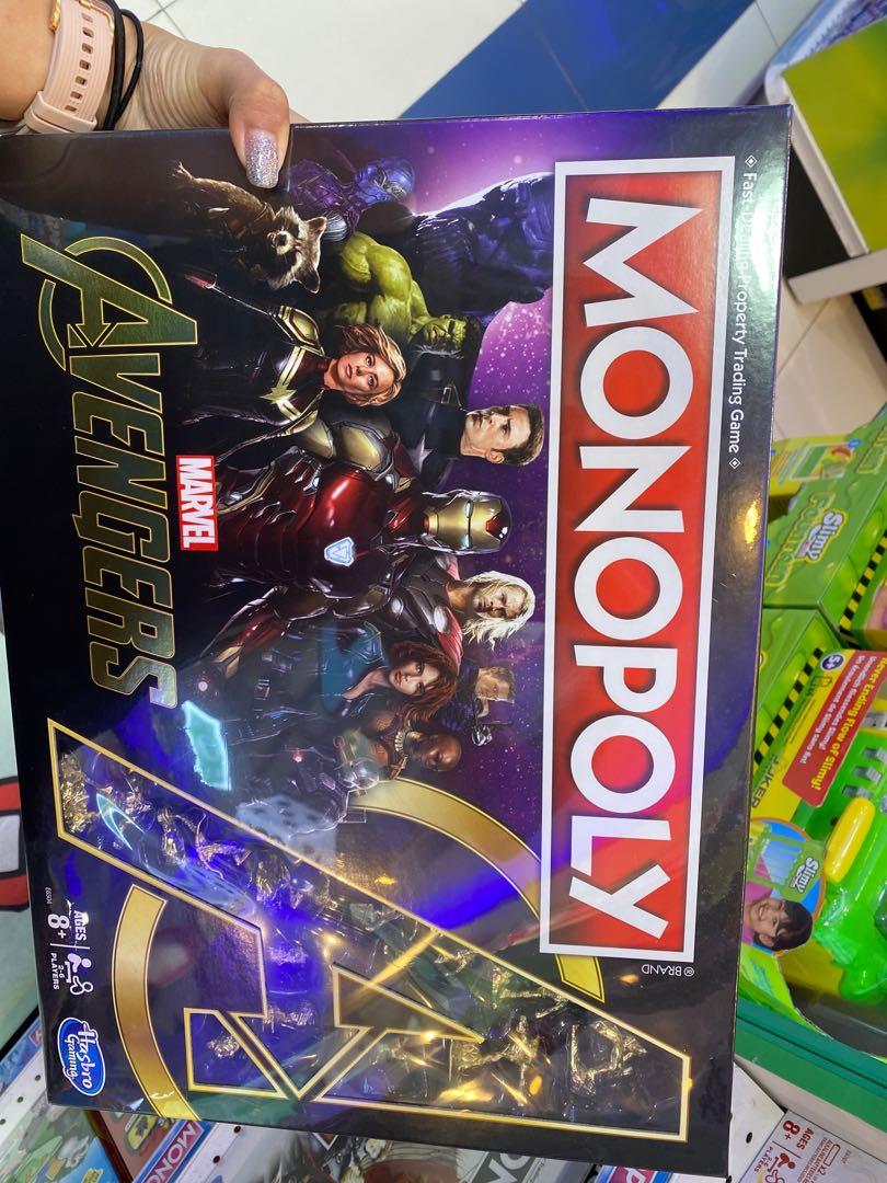 Big Bang theory/Avengers Monopoly Board Game, Hobbies & Toys, Toys
