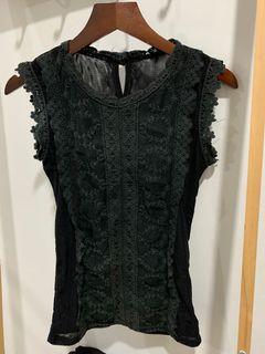 Black Lace Top