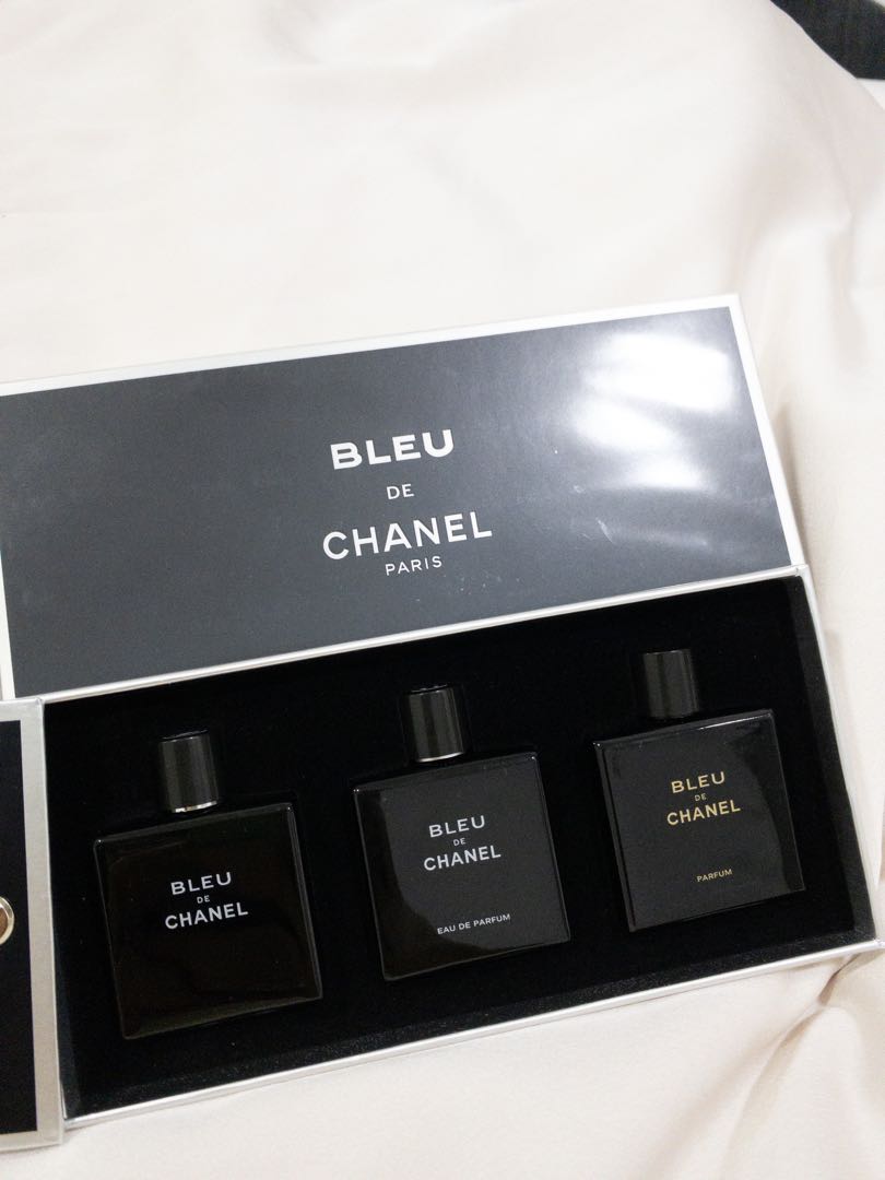 bleu de chanel parfum box