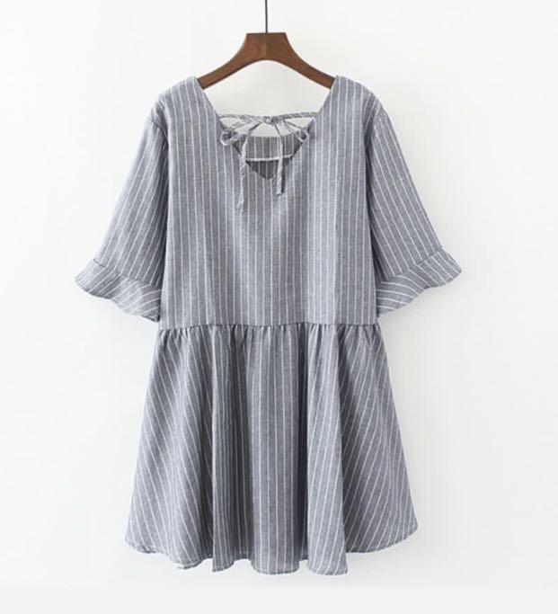 White babydoll dress plus size on sale