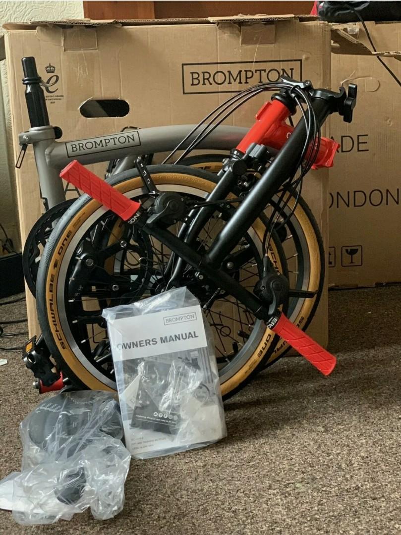 brompton miniature folding model