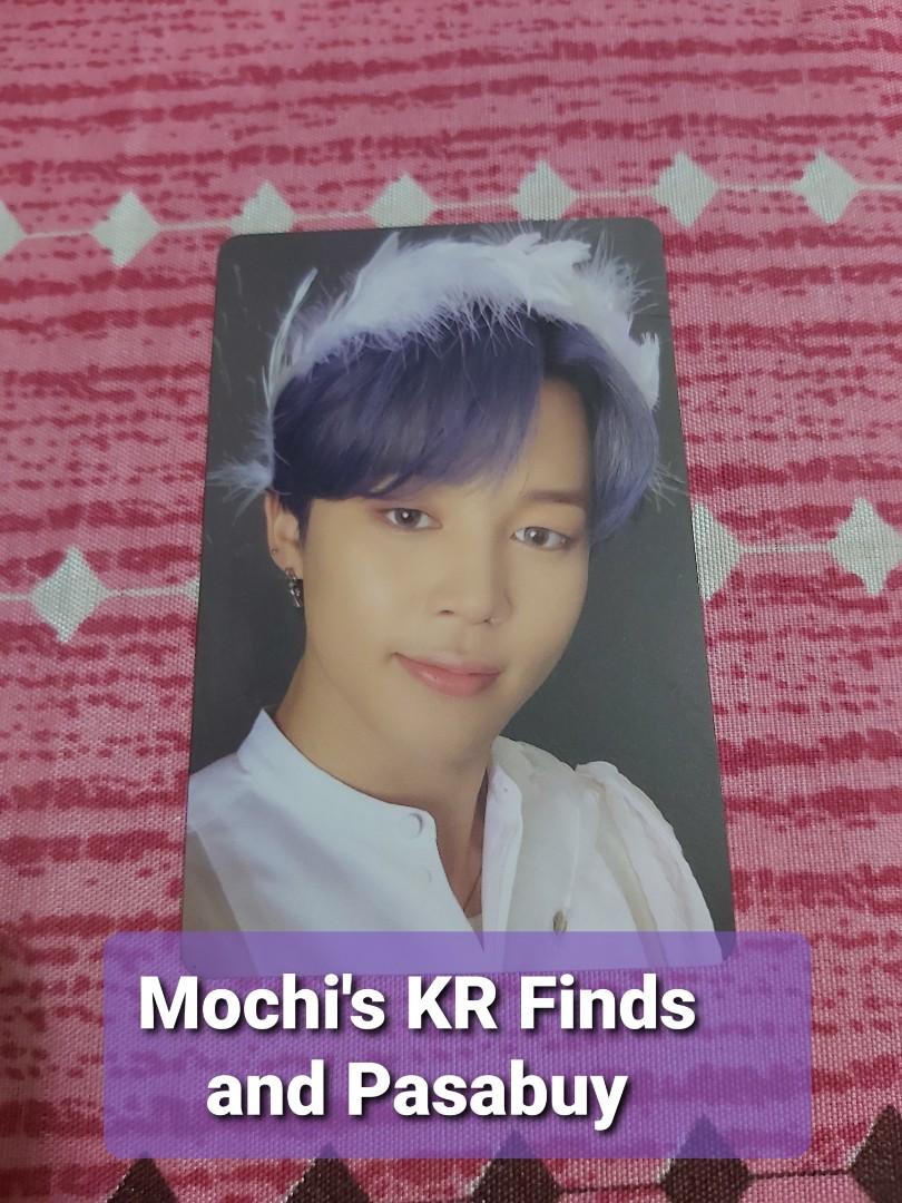 BTS MOTS7 JIMIN v1 Photocard (Category: K-Wave Merchandise) located in Makati City. Submitted by chiminxia (Listing ID 1045078131, Image 1). Description: On hand and ready to ship. Official photocard. MOP: BPI/GCASH.