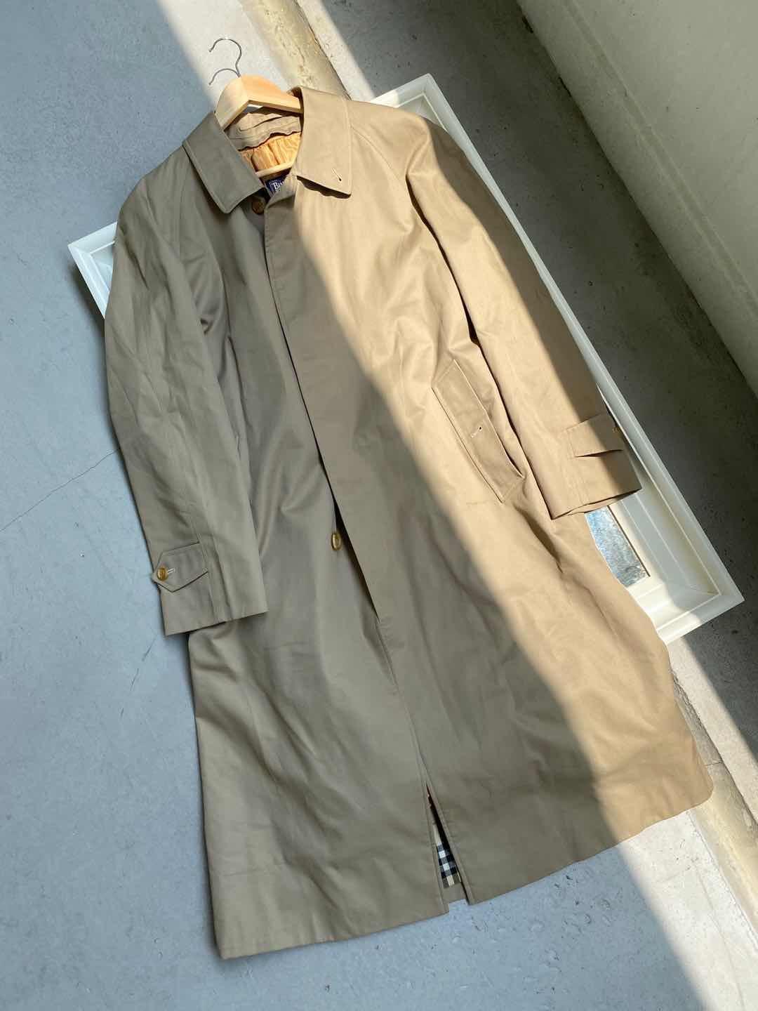 Mens burberry trench deals coat with removable lining