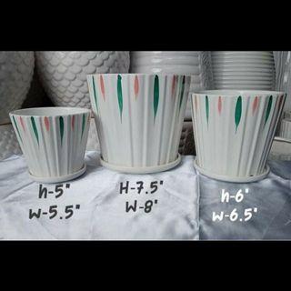 Ceramic Pot Set of 3