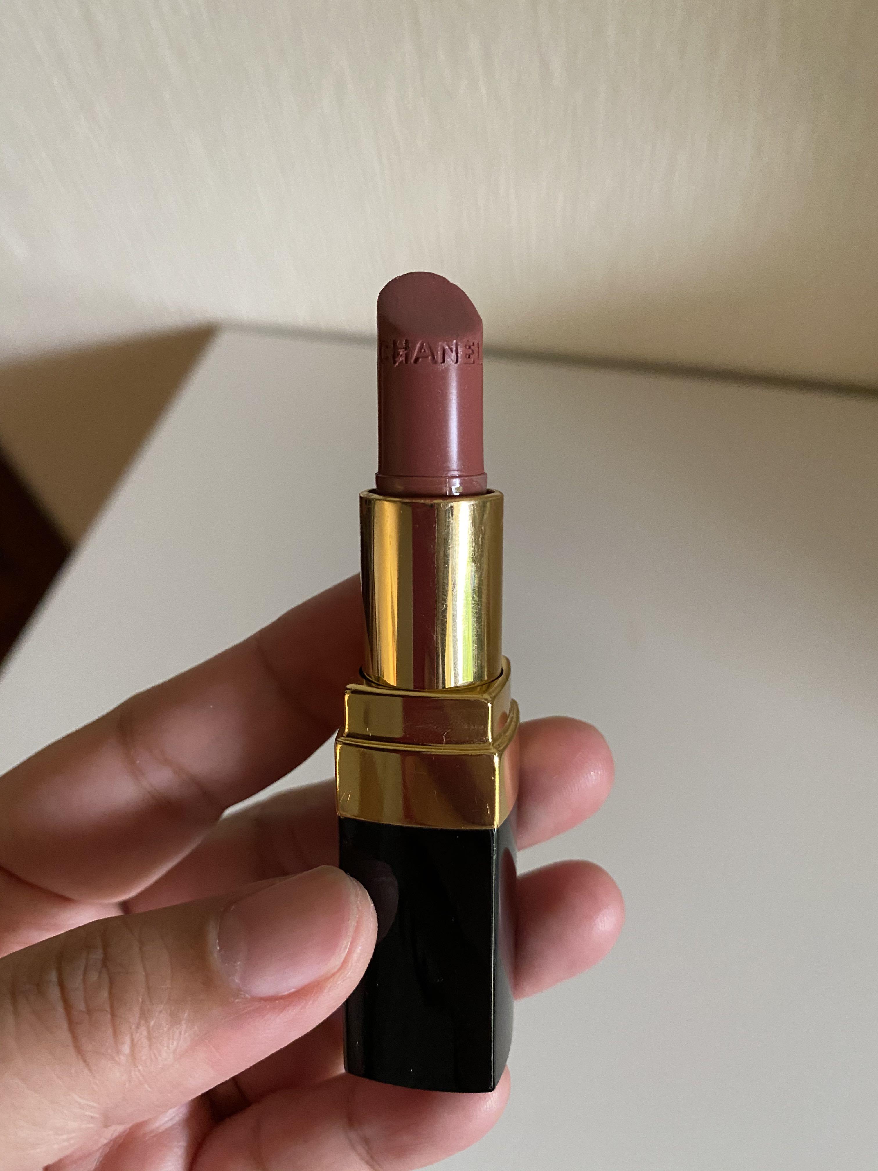 Chanel Lipstick Rouge Coco Used, Beauty & Personal Care, Face, Makeup on Carousell