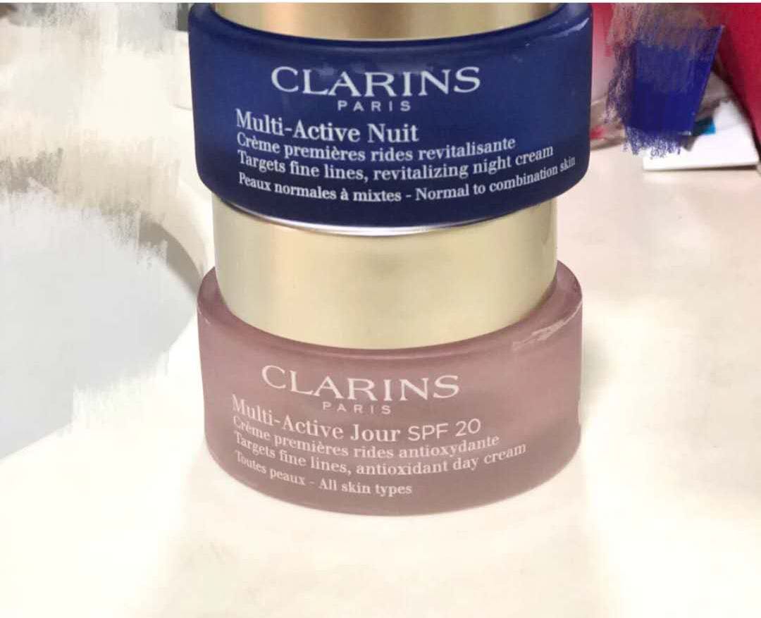 clarins multi active set