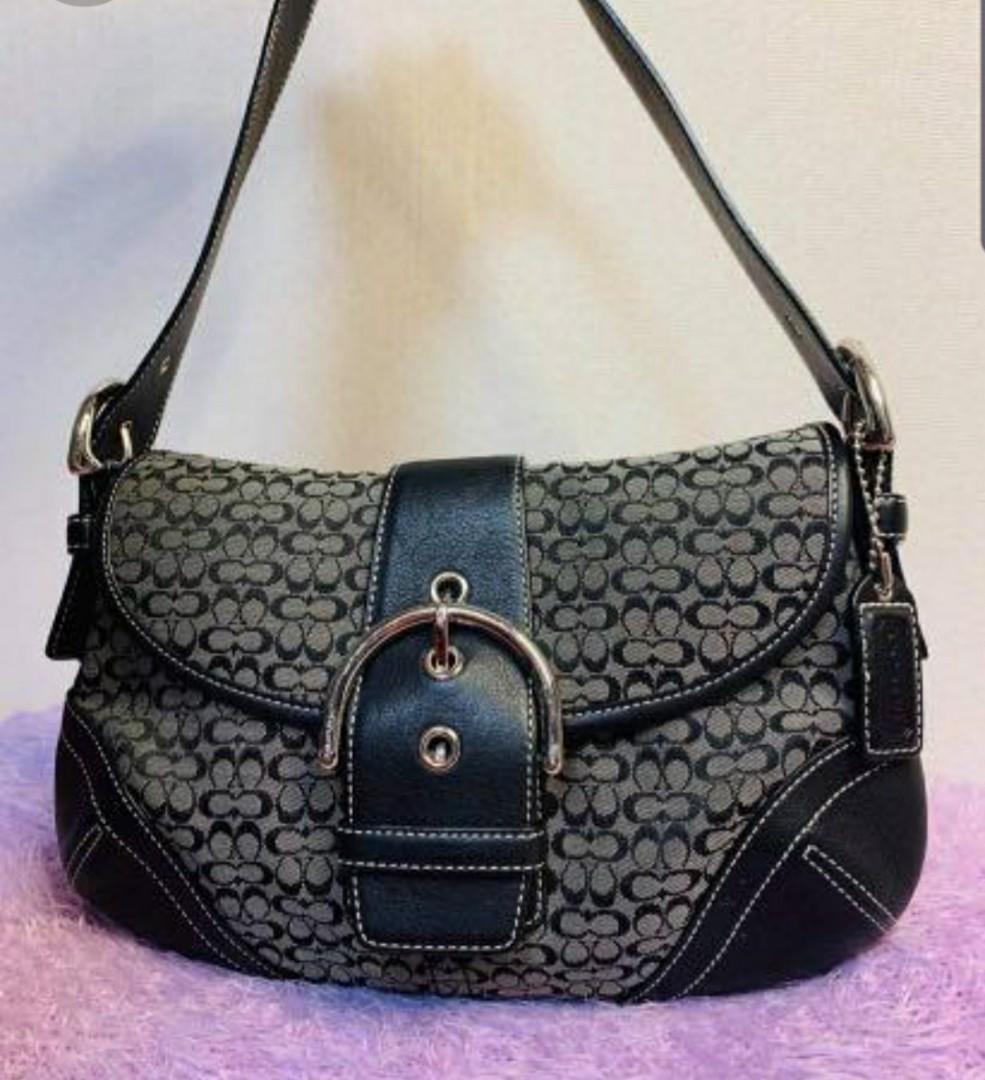 Last price 1500 Coach Soho Signature Bag Luxury Bags