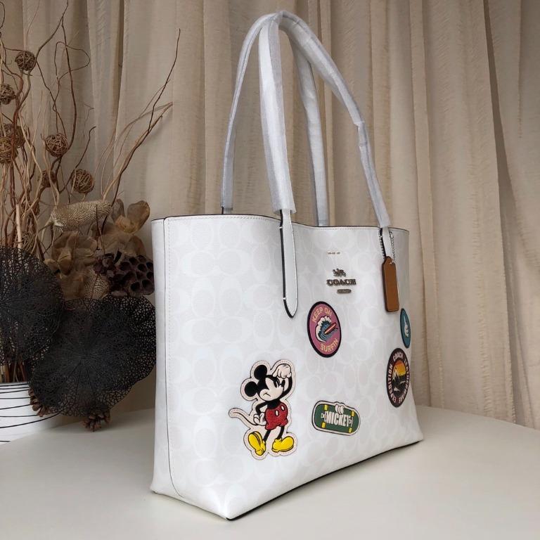 Coach x disney tote bag store