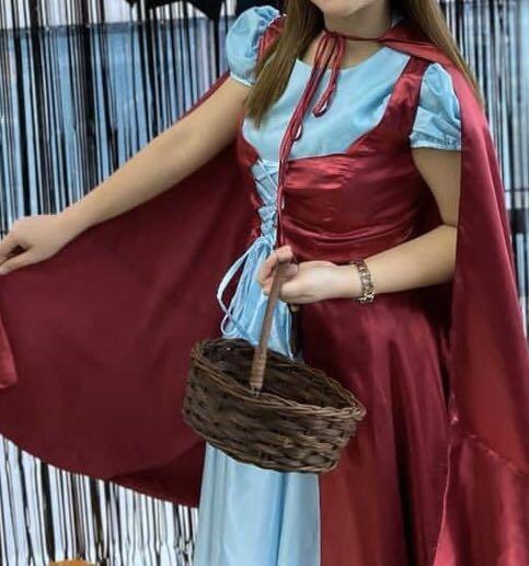 Costume Little Red Riding Hood Women S Fashion Dresses Sets Evening Dresses Gowns On Carousell