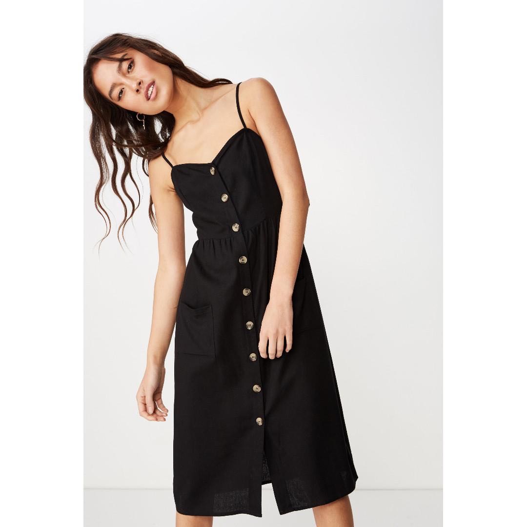 cami button down dress