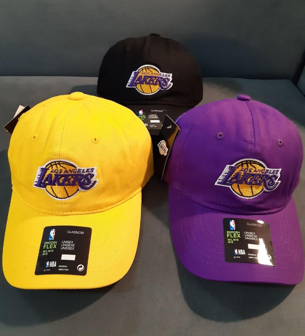 lakers dri fit hat