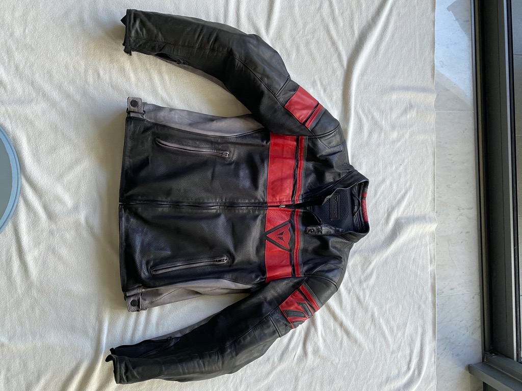 Dainese blackjack perforated outlet leather jacket