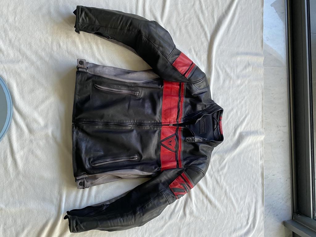 Dainese Blackjack fully perforated leather jacket like new size