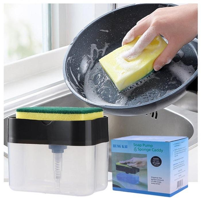 Dish wash soap dispenser top