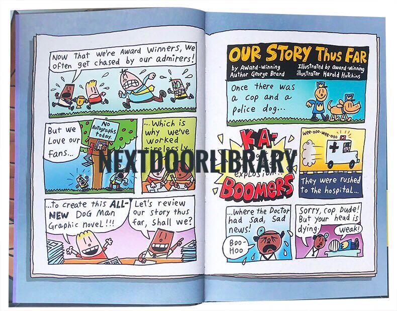 Dogman 1-7, Books & Stationery, Children's Books on Carousell