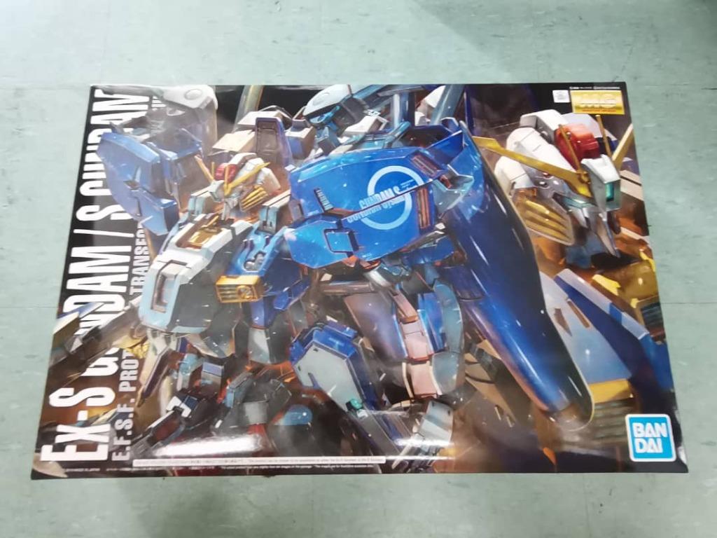Ex S Gundam S Gundam Mg 1 100 Gunpla Bandai Toys Games Action Figures Collectibles On Carousell